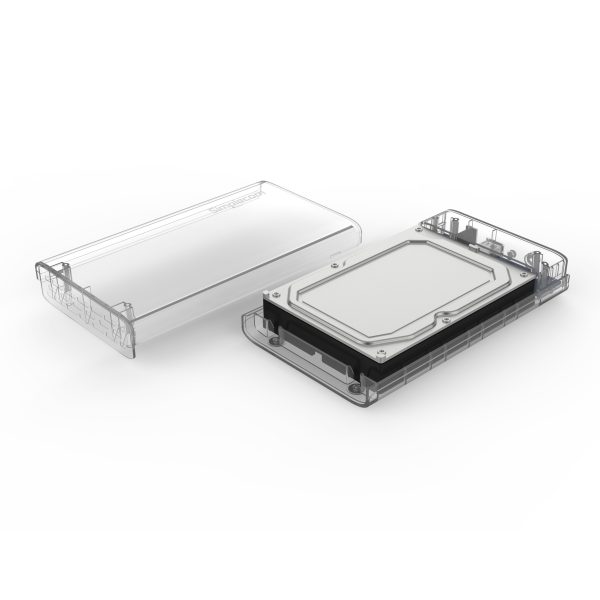 Simplecom SE301 3.5" SATA to USB 3.0 Hard Drive Docking Enclosure Clear - Image 2