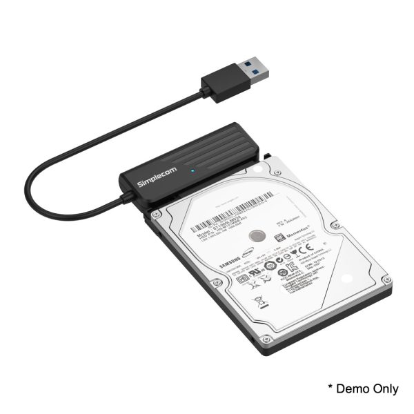 Simplecom SA205 Compact USB 3.0 to SATA Adapter Cable Converter for 2.5" SSD/HDD - Image 3