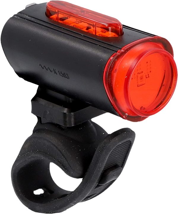 FischerBicycle Rear Light with 360 Floor Light for More Visibility and Protection, Rechargeable Battery - Image 9