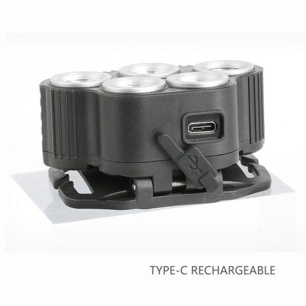 6 Modes LED Head Torch Induction Headlight Camping COB Infrared Strong Lights - Image 8