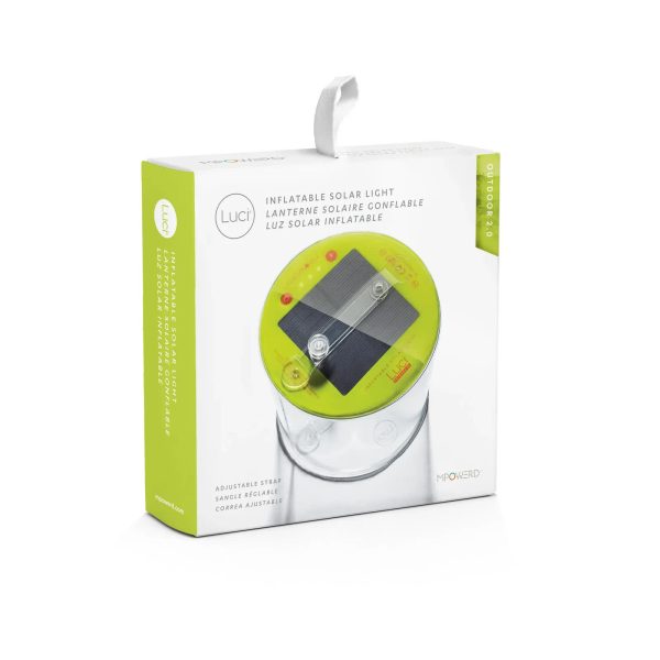 MPOWERD Luci Outdoor 2.0 Solar Light Lantern Camping Hiking - Image 3