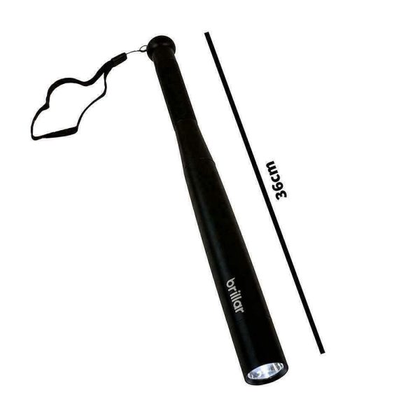 Baseball Bat LED Flashlight Super Bright Baton Torch Emergency Security Tools - Image 6