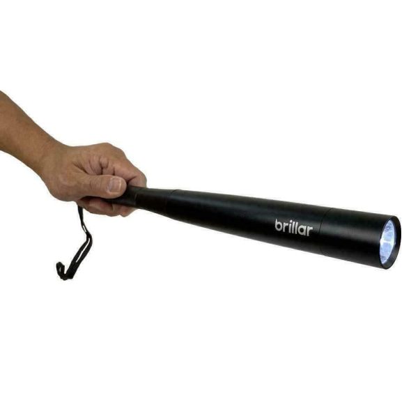 Baseball Bat LED Flashlight Super Bright Baton Torch Emergency Security Tools - Image 7