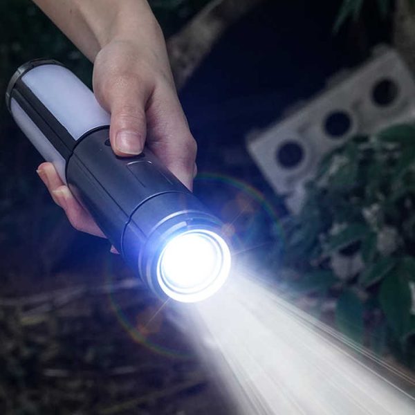Multifunctional Telescopic Camping Lantern ? Portable LED Light with Adjustable Height and USB-C Charging (Up to 51.8 cm) - Image 2