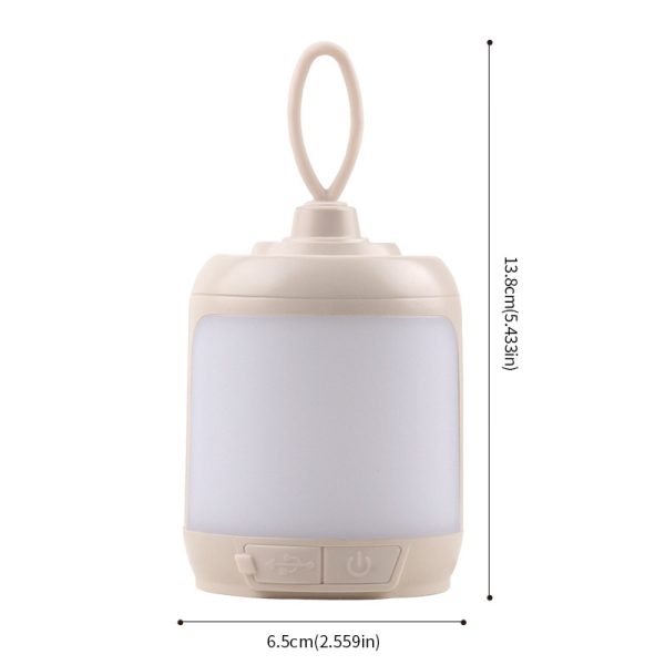 2PCS Compact Outdoor Camping Light with 4 Modes & Type-C Charging - 500LM, IPX4 Waterproo - Image 3