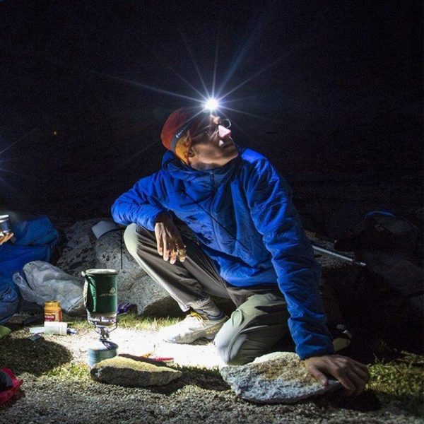 3 Mode Headlamp with COB LED Technology-Black/Blue - Image 2