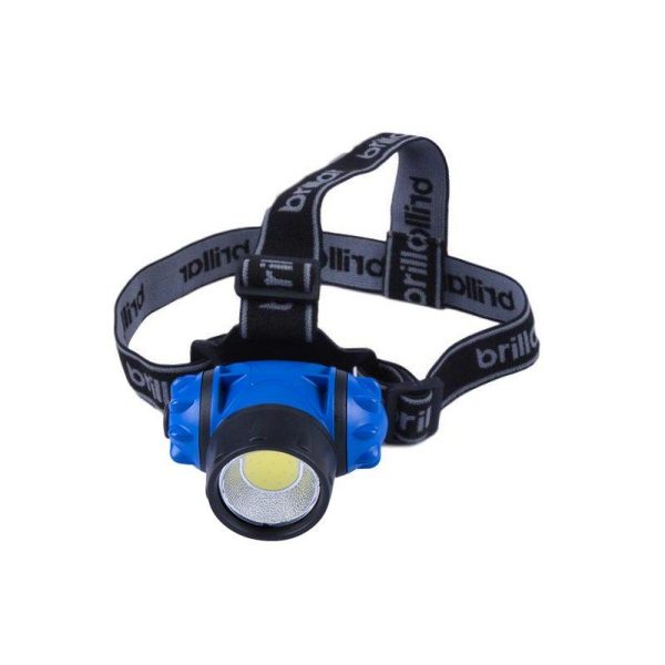 3 Mode Headlamp with COB LED Technology-Black/Blue - Image 4