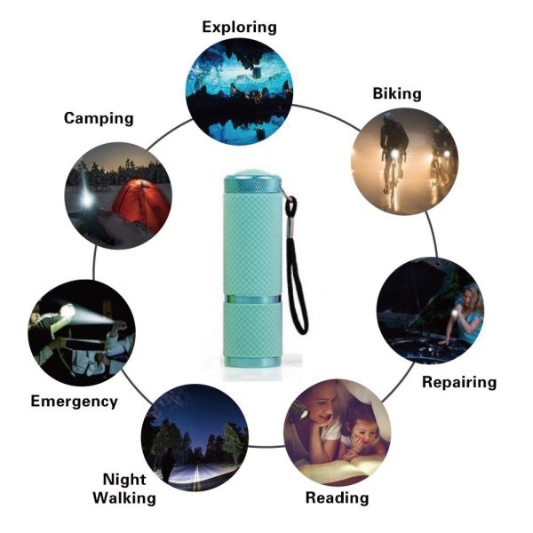 Duo - 2 Pack Glow-in-the-Dark Flashlights - Image 4