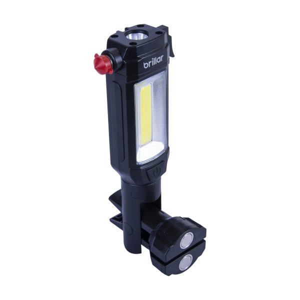Brillar Emergency Torch, Seatbelt Cutter, Window Breaker - Black - Image 2