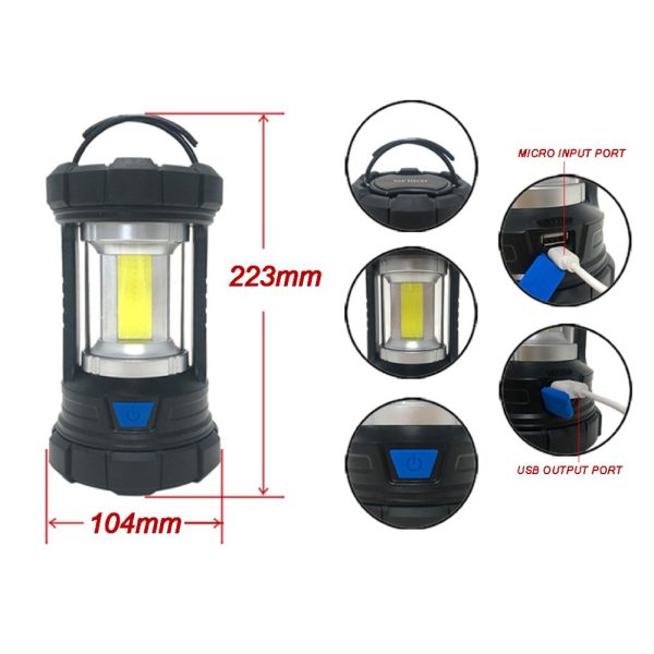 Brillar Nomad 800 COB LED Rechargeable Lantern - Image 3