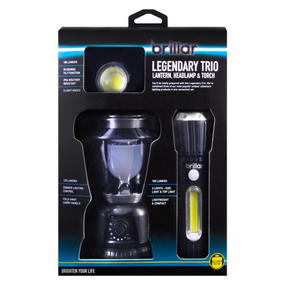 Brillar Legendary Trio Touch, Headlamp & Lantern - Image 2