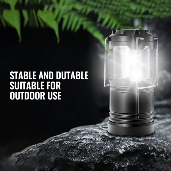 VEVOR LED Camping Lanterns Collapsible Battery Powered Flashlights Set of 4 - Image 6