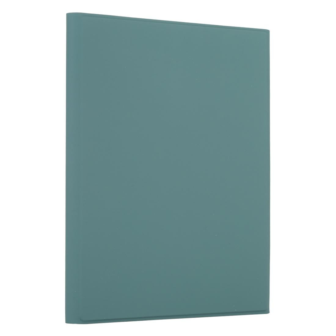 Bluetooth Tablet Case For Ipad 10.2 / Ipad Air 2019 With Touch Pad & Backlight & Pen Holder - Detachable Microfiber Leather - Dark Green - Image 2