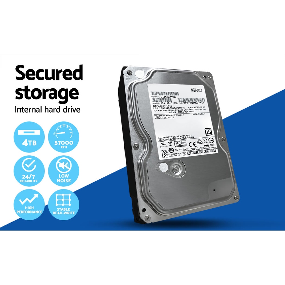 UL-tech CCTV Security System 8CH DVR 8 Cameras 4TB Hard Drive - Image 4