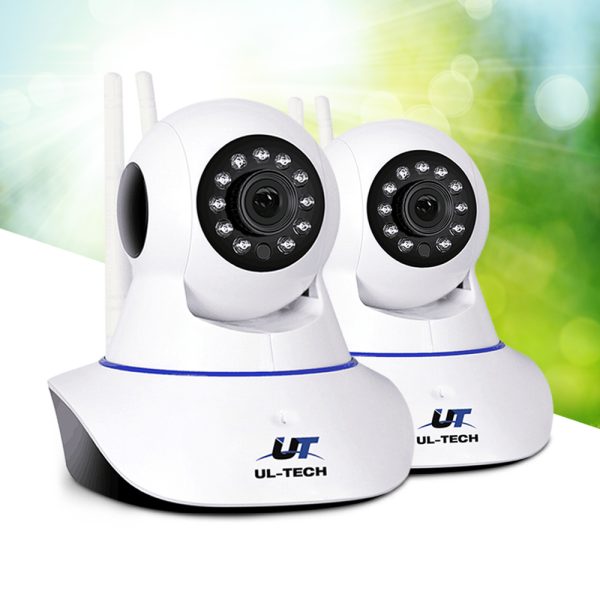 UL-tech 1080P Wireless IP Cameras Security WIFI Cam White (Copy)