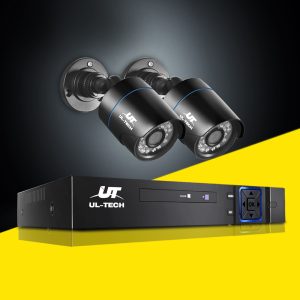 UL-tech CCTV Security System 4CH DVR 2 Cameras 1080p - Image 8