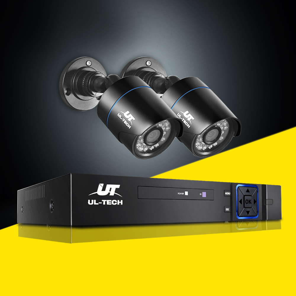 UL-tech CCTV Security System 4CH DVR 2 Cameras 1080p - Image 8