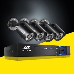 UL-tech CCTV Security System 4CH DVR 4 Cameras 1080p - Image 8