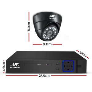 UL-tech CCTV Security System 8CH DVR 4 Cameras 2TB Hard Drive - Image 2