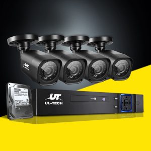 UL-tech CCTV Security System 8CH DVR 4 Cameras 1TB Hard Drive - Image 7