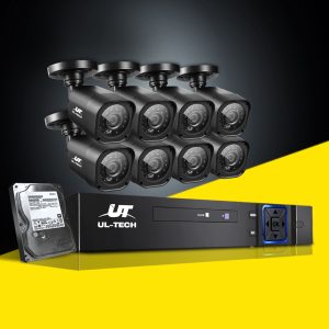 UL-tech CCTV Security System 8CH DVR 8 Cameras 1TB Hard Drive - Image 8