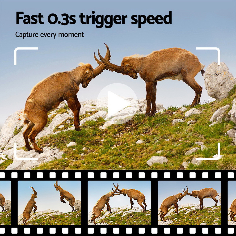 UL-tech Solar Trail Camera 4K 50MP Wildlife - Image 6