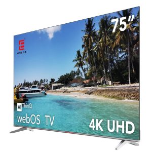 EMETE 75″ Frameless UHD Smart WebOS TV - Image 2