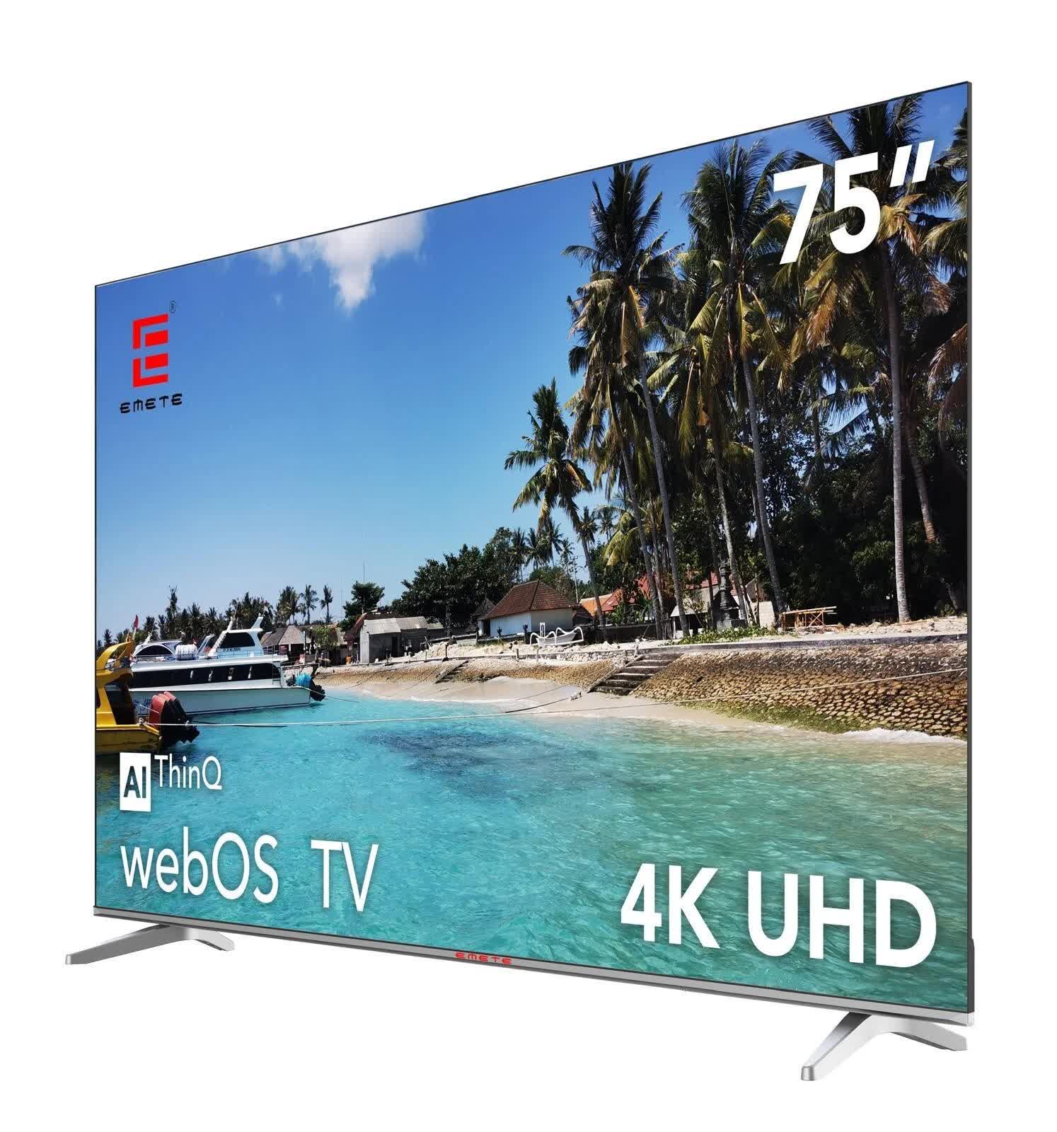 EMETE 75″ Frameless UHD Smart WebOS TV - Image 2