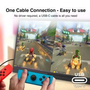 Laser 15.6 Portable Monitor with touch screen - Image 4