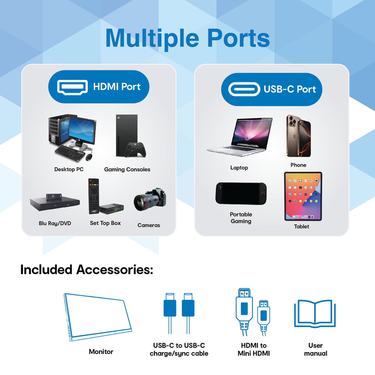 Laser 15.6 Portable Monitor with touch screen - Image 6