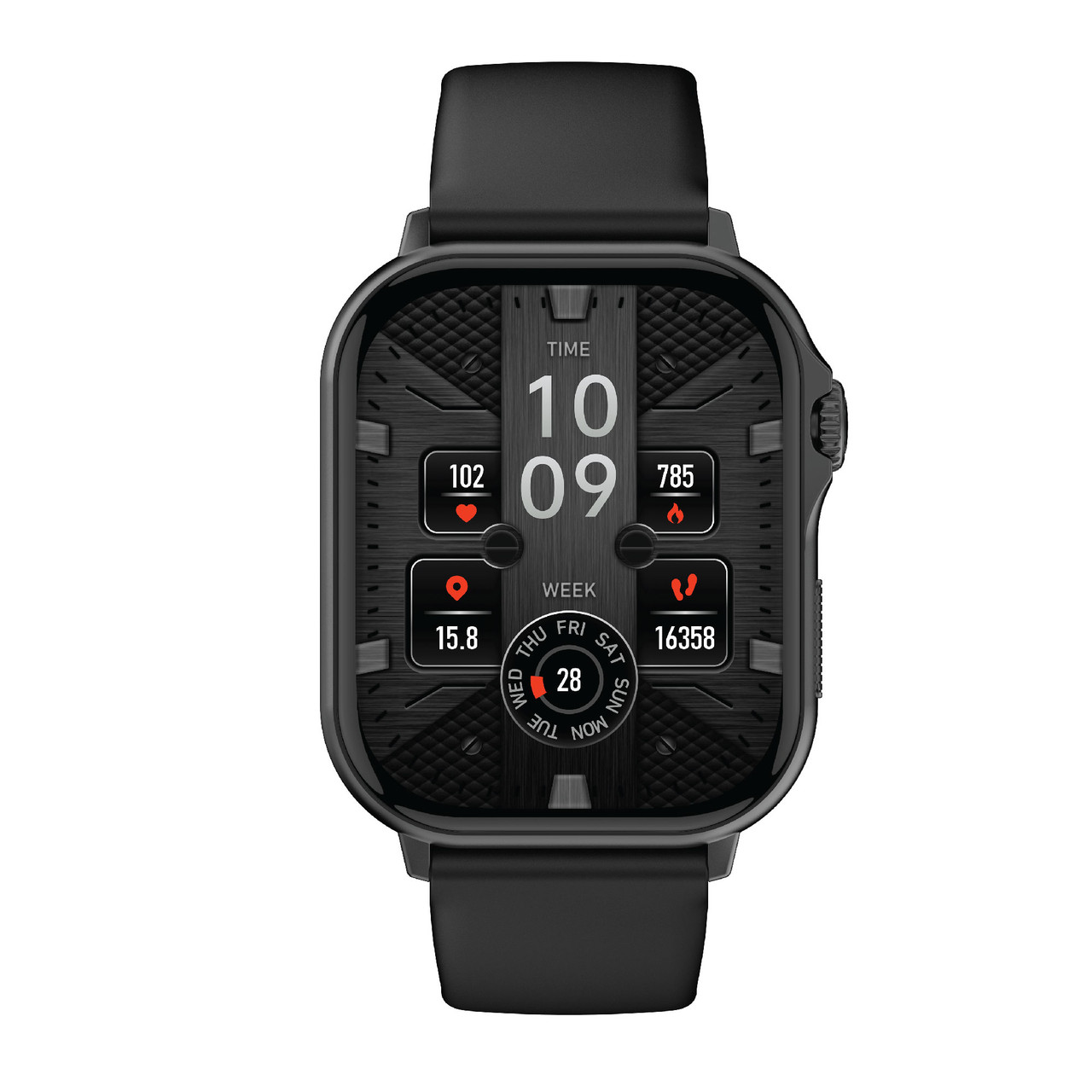 V-Fitness Smart Watch GPS and 2.1 inch Black - Image 1