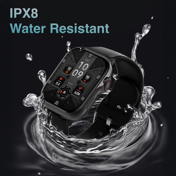 V-Fitness Smart Watch GPS and 2.1 inch Black