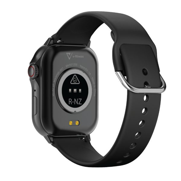 V-Fitness Smart Watch GPS and 2.1 inch Black
