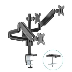 activiva ErgoLife Triple Monitor Screen Gas Spring Monitor Arm - Image 1