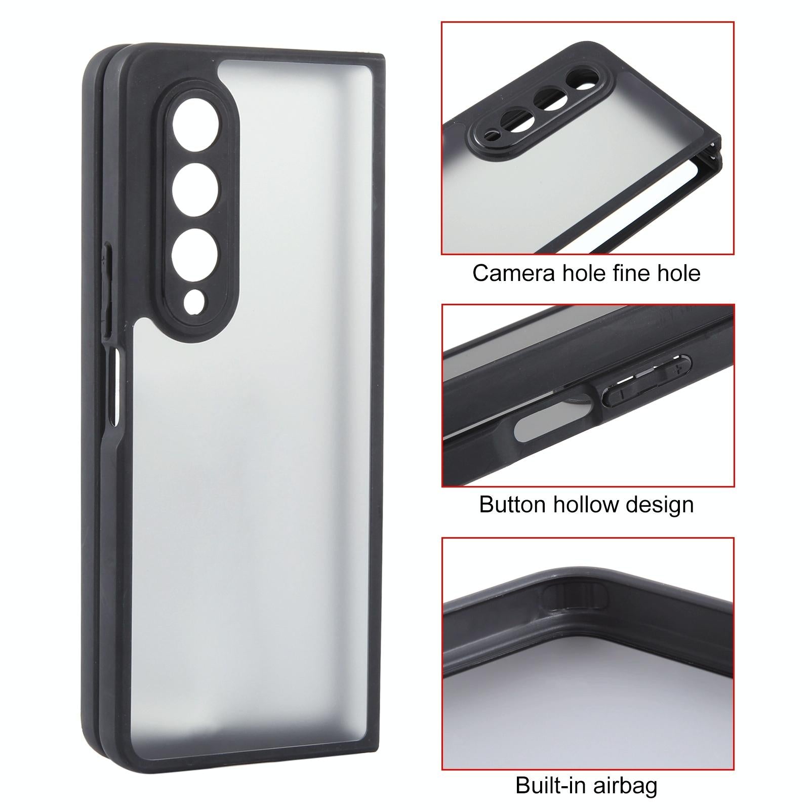For Samsung Galaxy Z Fold4 5G Matte Tpu Pc Case - Image 4