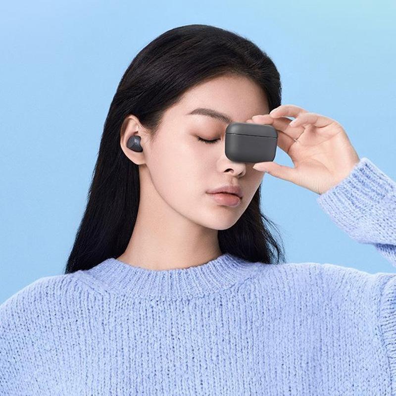 Standard Wireless Bluetooth Earphones - Stereo - Gray - Image 3