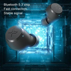Standard Wireless Bluetooth Earphones - Stereo - Gray - Image 4