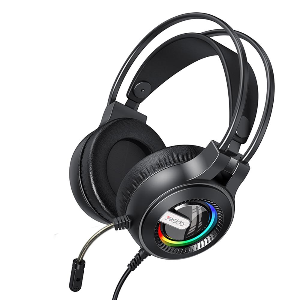Rgb Gaming Earphones With Head-Mounted Design - Image 2