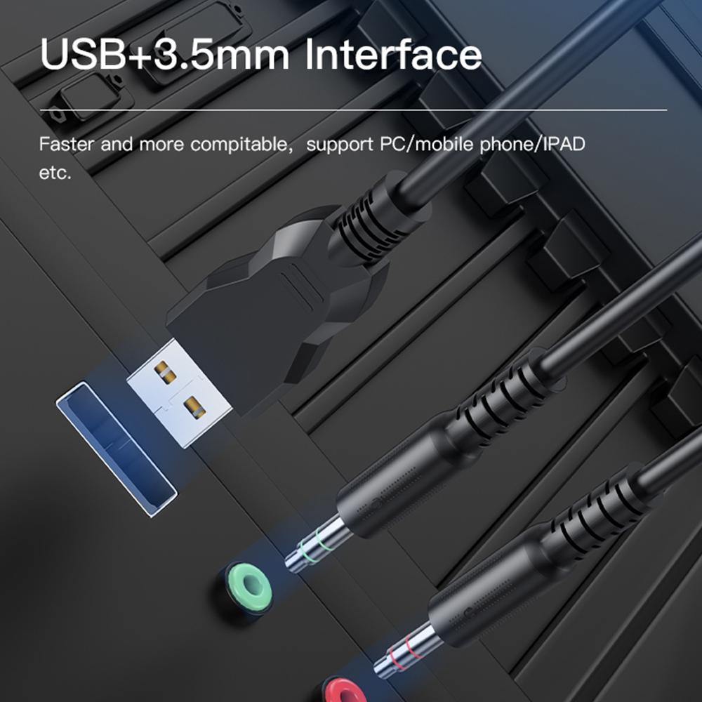 Rgb Gaming Earphones With Head-Mounted Design - Image 9