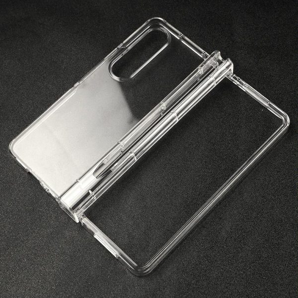 For Samsung Galaxy Z Fold4 5G Samsung Fold 4 Case With Pen Slot - Shockproof Tpu Pc