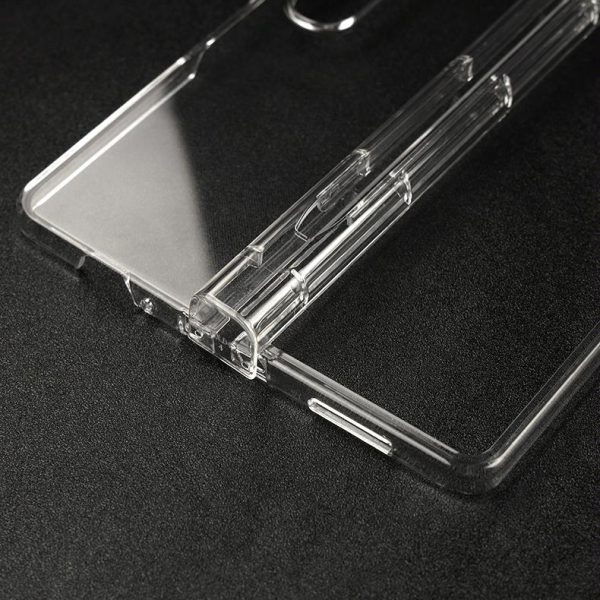 For Samsung Galaxy Z Fold4 5G Samsung Fold 4 Case With Pen Slot - Shockproof Tpu Pc