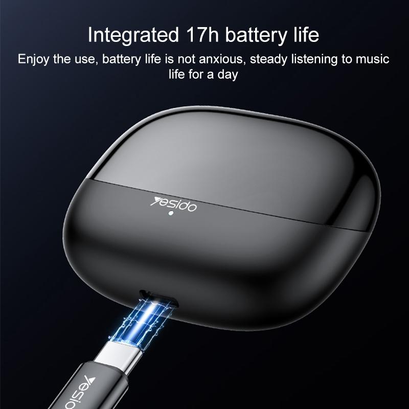 Black Wireless Bluetooth Earphones - Tws26 - Image 4