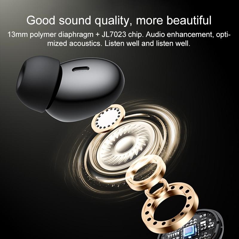 Black Wireless Bluetooth Earphones - Tws26 - Image 5
