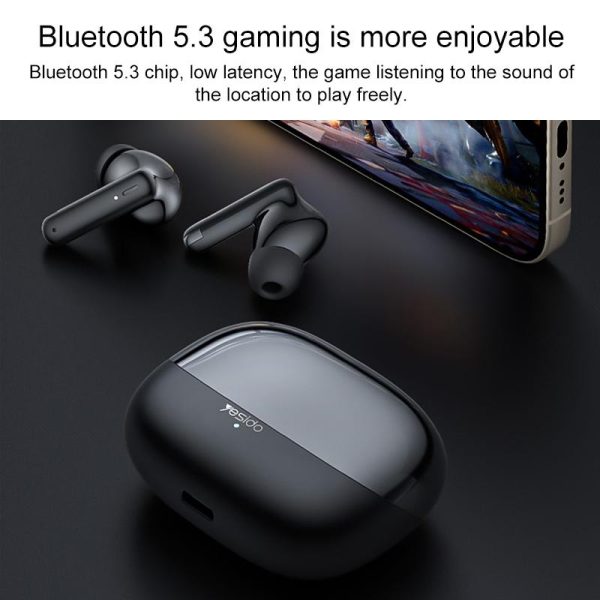 Black Wireless Bluetooth Earphones - Tws26
