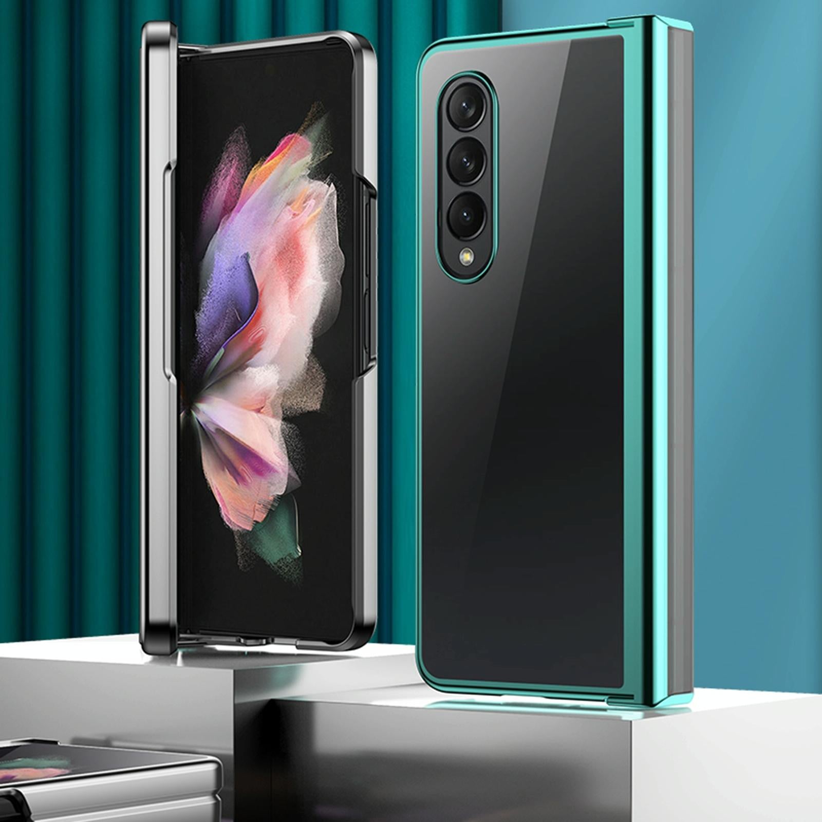 For Samsung Galaxy Z Fold4 5G Shockproof Pc Case - Full Coverage - Purple - Image 4