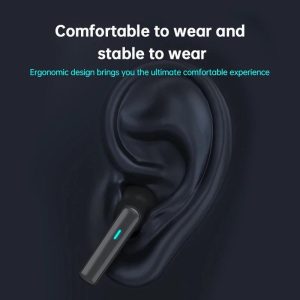 Wireless Bluetooth Earphones for Sports and Gaming - Black - Image 9