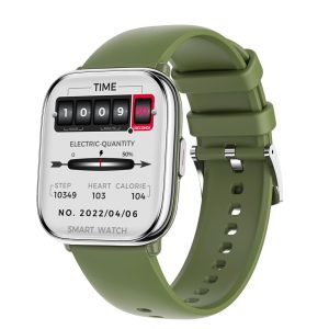 Waterproof Smart Watch With Blood Oxygen Monitoring - Ip68 - Green - Image 2