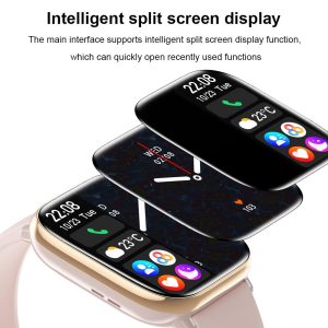 Waterproof Smart Watch With Blood Oxygen Monitoring - Ip68 - Green - Image 11