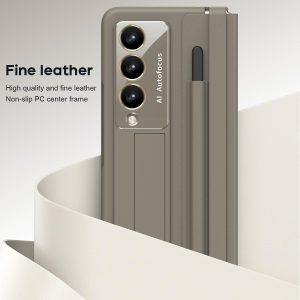 For Samsung Galaxy Z Fold4 5G Full Coverage Pc Case With Pen - Blue - Image 9