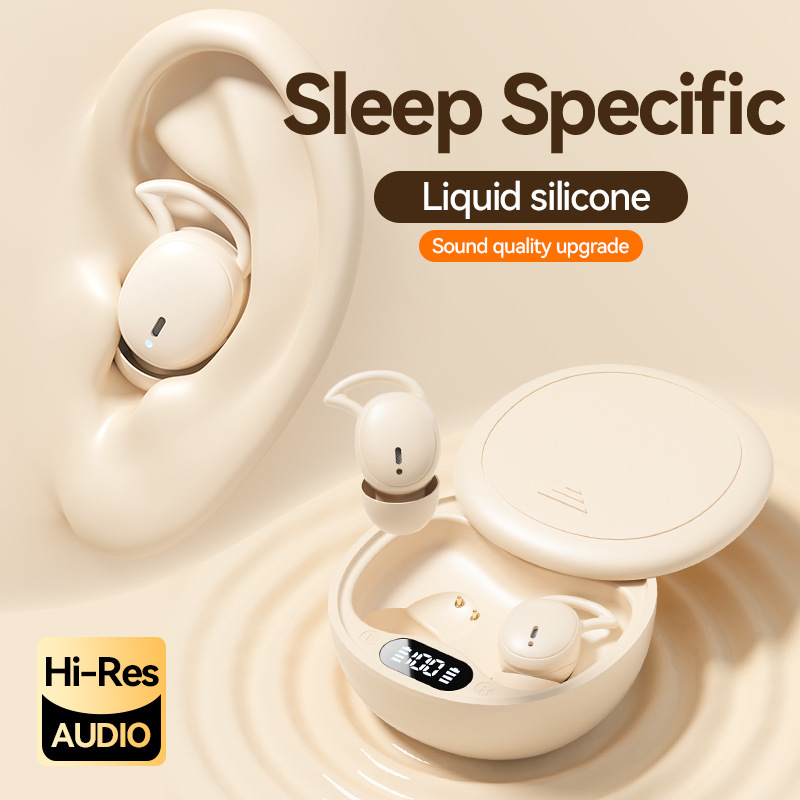 White Sleep Earphones - Ultra-Comfortable Mini In-Ear Headphones - Image 4